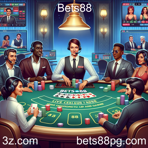 A Excitante Experiência do Cassino Ao Vivo no Bets88